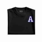 Camiseta Inicial College Negro