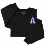 Sudadera Inicial College Negra