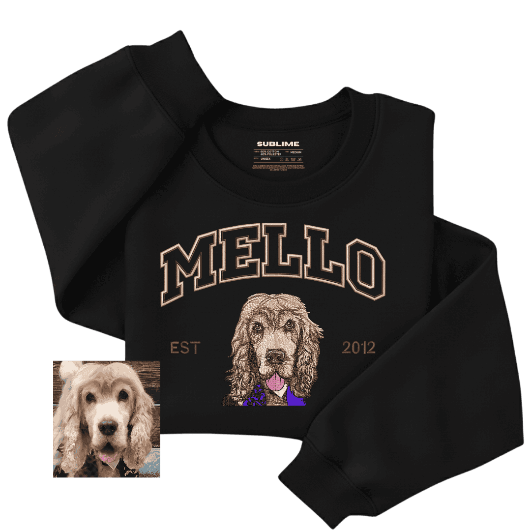 Sudadera Retrato Mascota College Sudadera Retrato Mascota College